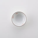 なずな 3.5寸飯碗 赤