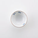 なずな 4寸飯碗 青