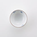 なずな 4.2寸飯碗 青