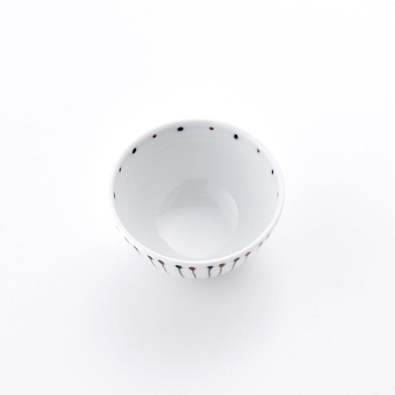 二色十草 お茶わん(大)