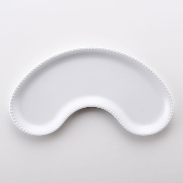 未使用 波佐見焼 白山陶器 Ｏ型パーティートレイ6枚 O型パーティートレイ パーティートレイ(L) 白磁 | 白山陶器直営