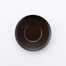ONEST コーヒーカップ&ソーサー こげ茶マット