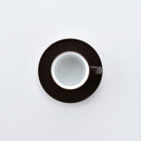 ONEST デミタスカップ&ソーサー こげ茶マット