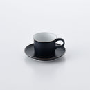 ONEST デミタスカップ&ソーサー 紺マット