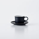 ONEST デミタスカップ&ソーサー 紺マット