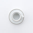 ONEST デミタスカップ&ソーサー 白マット