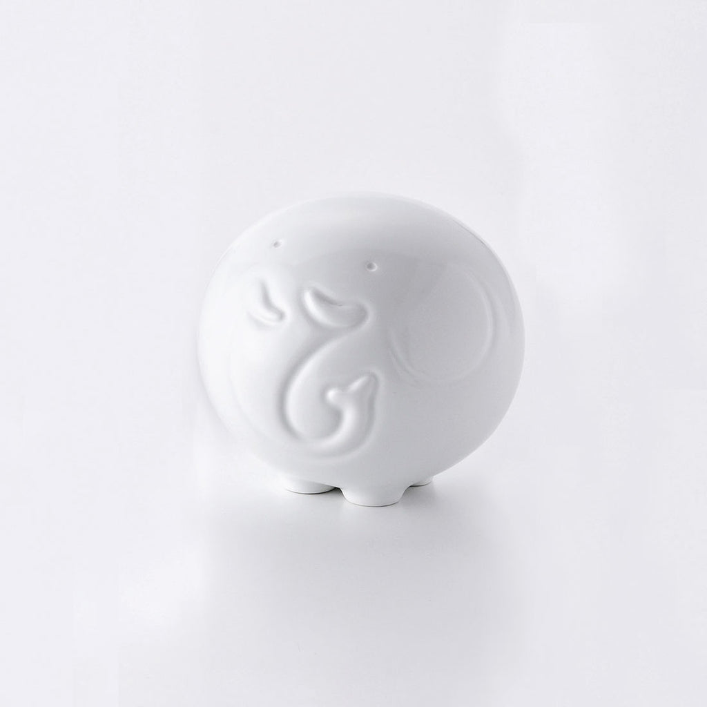 白山陶器　オーナメント ギフト】オーナメント ぞう(大) 白マット 1点 | 白山陶器直営