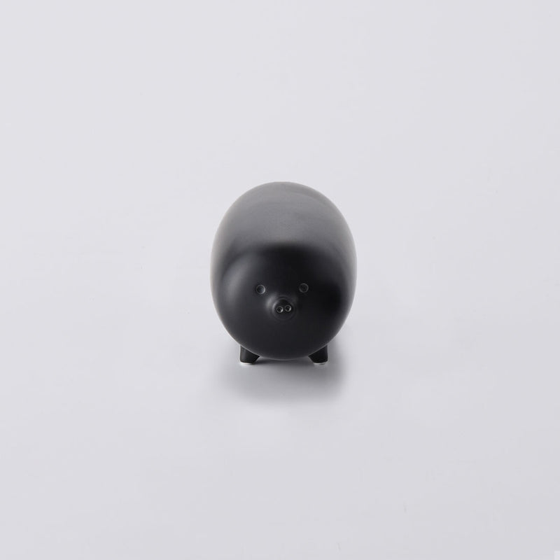 【ギフト】オーナメント ぶた(大) 黒マット 1点