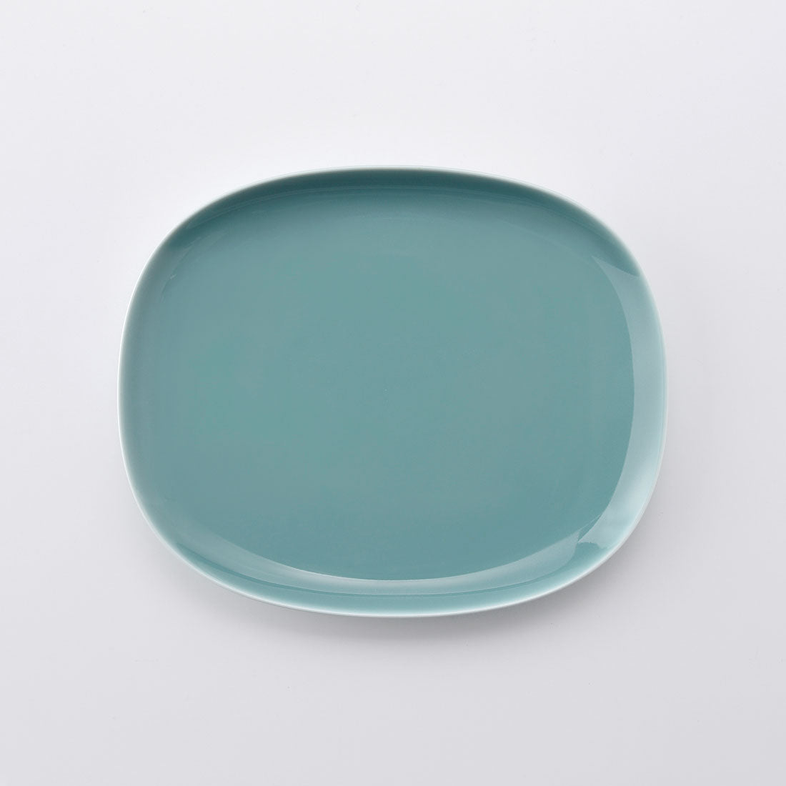 値下げしました。青磁皿 OVA プレート(L) 青磁 | 白山陶器直営オンラインストア