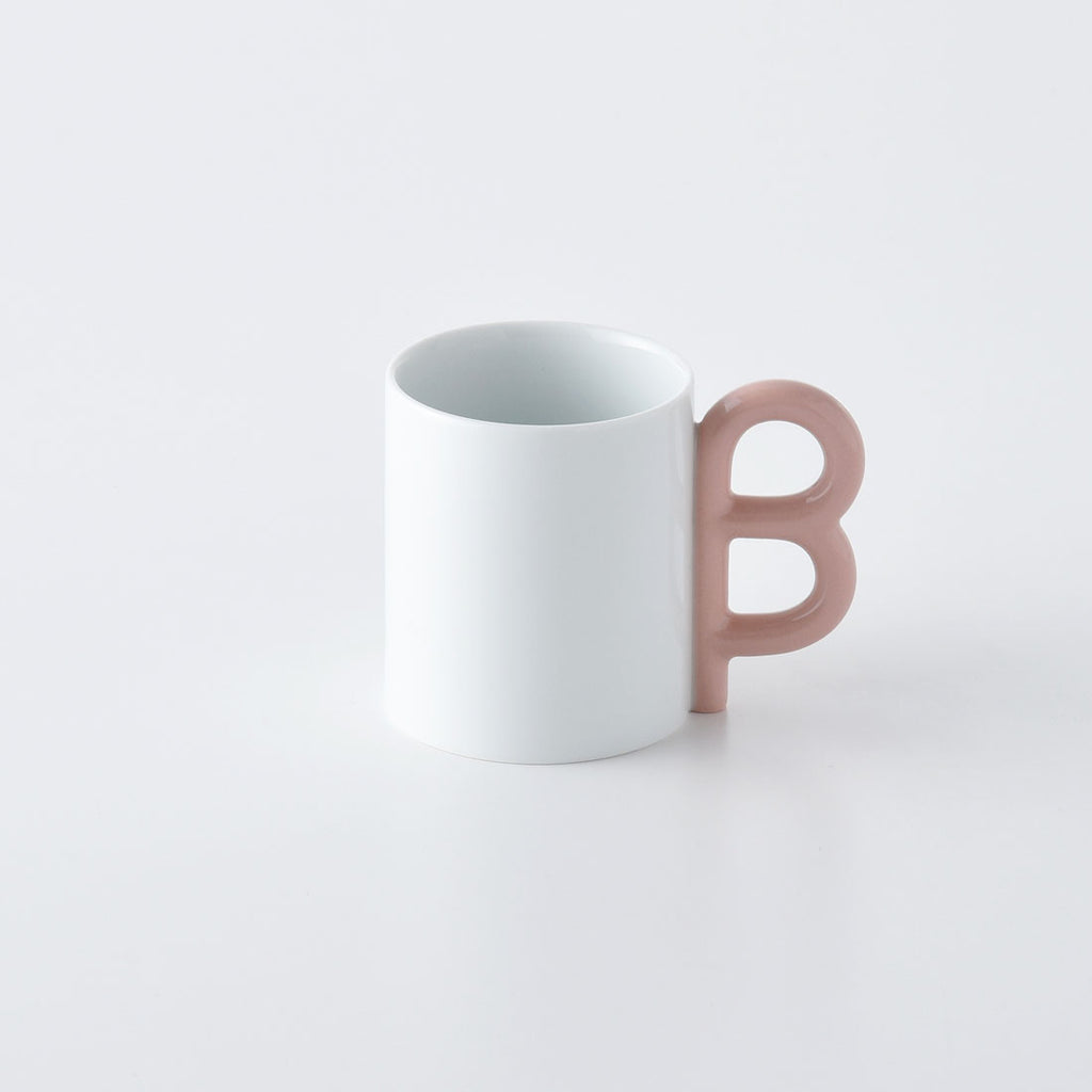 P型コーヒーシリーズ B型マグ ピンク | 白山陶器直営オンラインストア