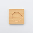 P型コーヒーカップ&ソーサー クロス 紺