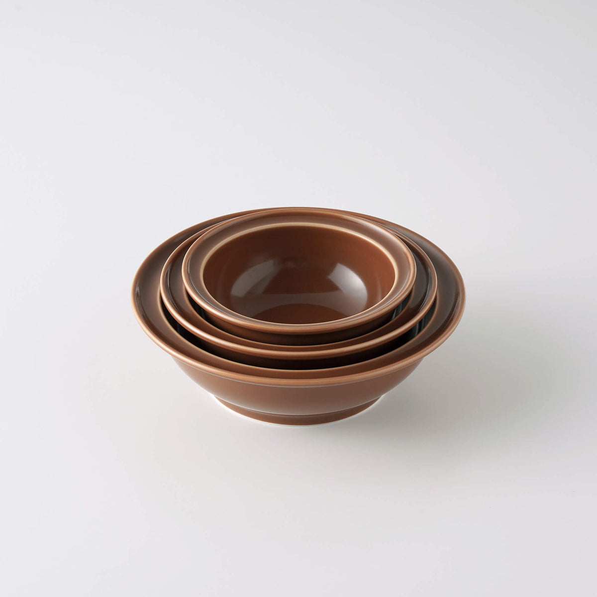 PASTO ボール(L) 茶マット | 白山陶器直営オンラインストア