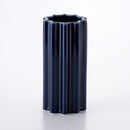 ピニオン 花瓶(M) つや紺