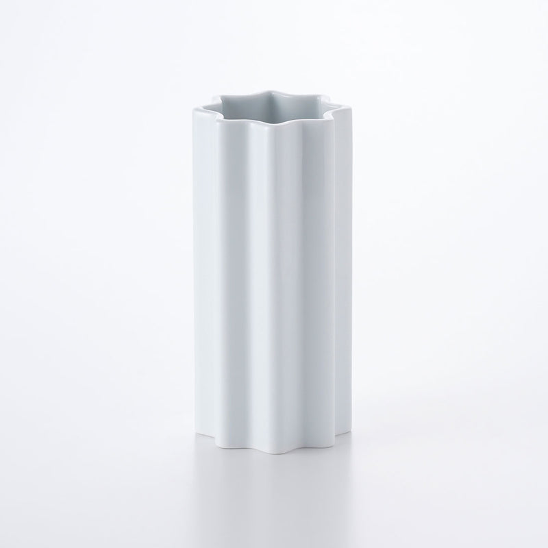 ピニオン 花瓶(S) 白磁