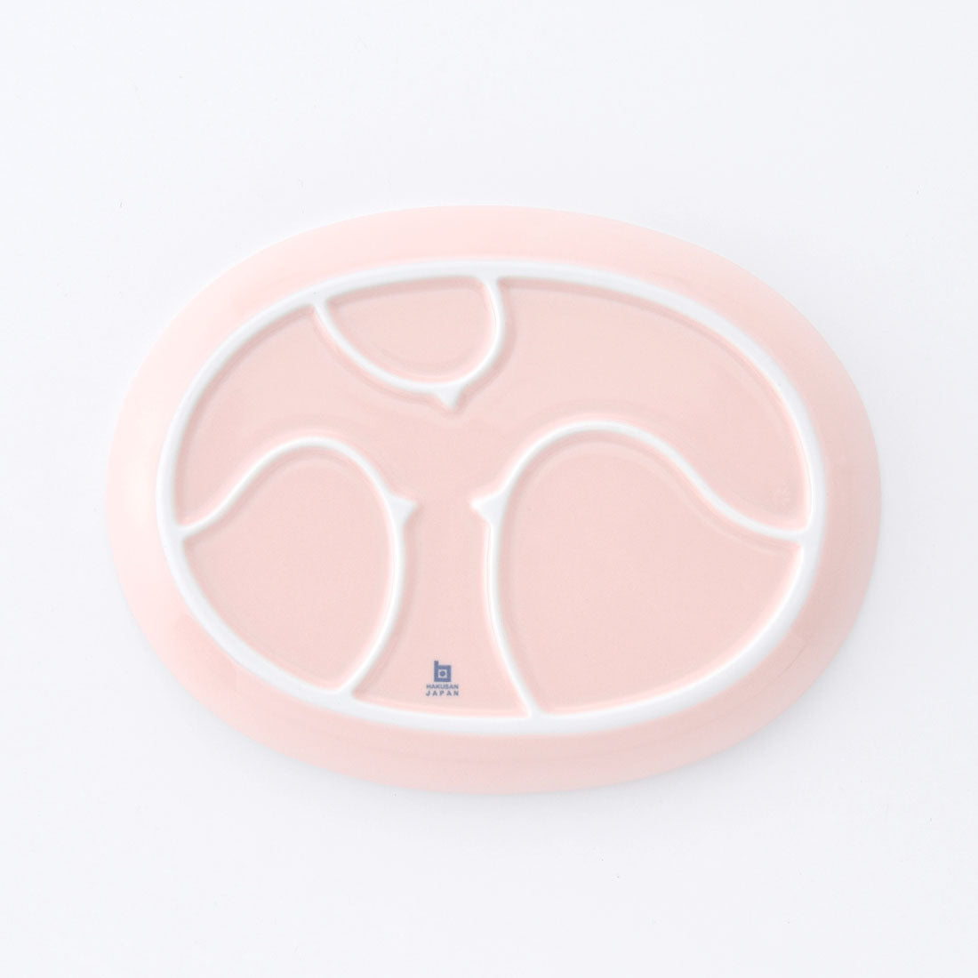PiPi ランチプレート ピンク | 白山陶器直営オンラインストア