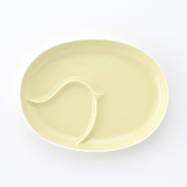 PiPi ランチプレート イエロー | 白山陶器直営オンラインストア