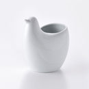 POPPO とり型フリースタンド 白磁