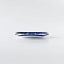 ルリ木の葉 平皿5号