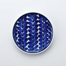 ルリ木の葉 平皿6号