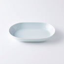 S-line 24cmオーバルディッシュ 青白釉