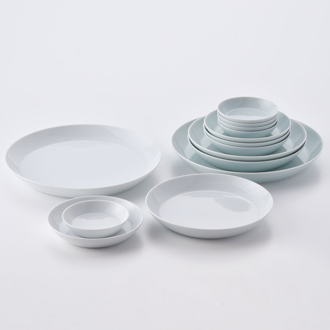 【現金特価】 S-line 20cmプレート 白磁 ｜ 白山陶器直営オンラインストア 食器