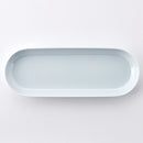 S-line 33cmロングプレート 青白釉