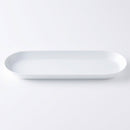 S-line 33cmロングプレート 白磁