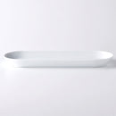 S-line 33cmロングプレート 白磁