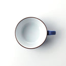 S型スープボール(小) ブルーマット