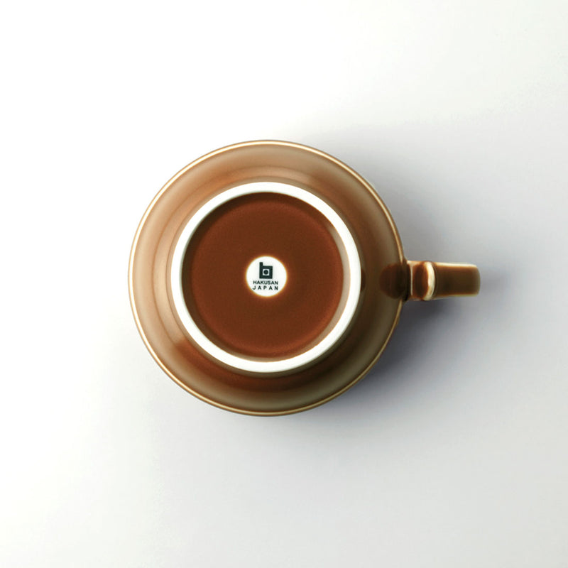 S型スープボール(小) 茶マット