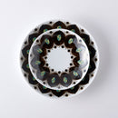 錆絵木の葉紋 取皿