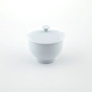 茶和 煎茶用蓋 白磁