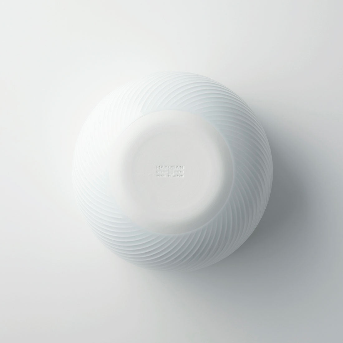 シェル ボール 7号 白磁 | 白山陶器直営オンラインストア