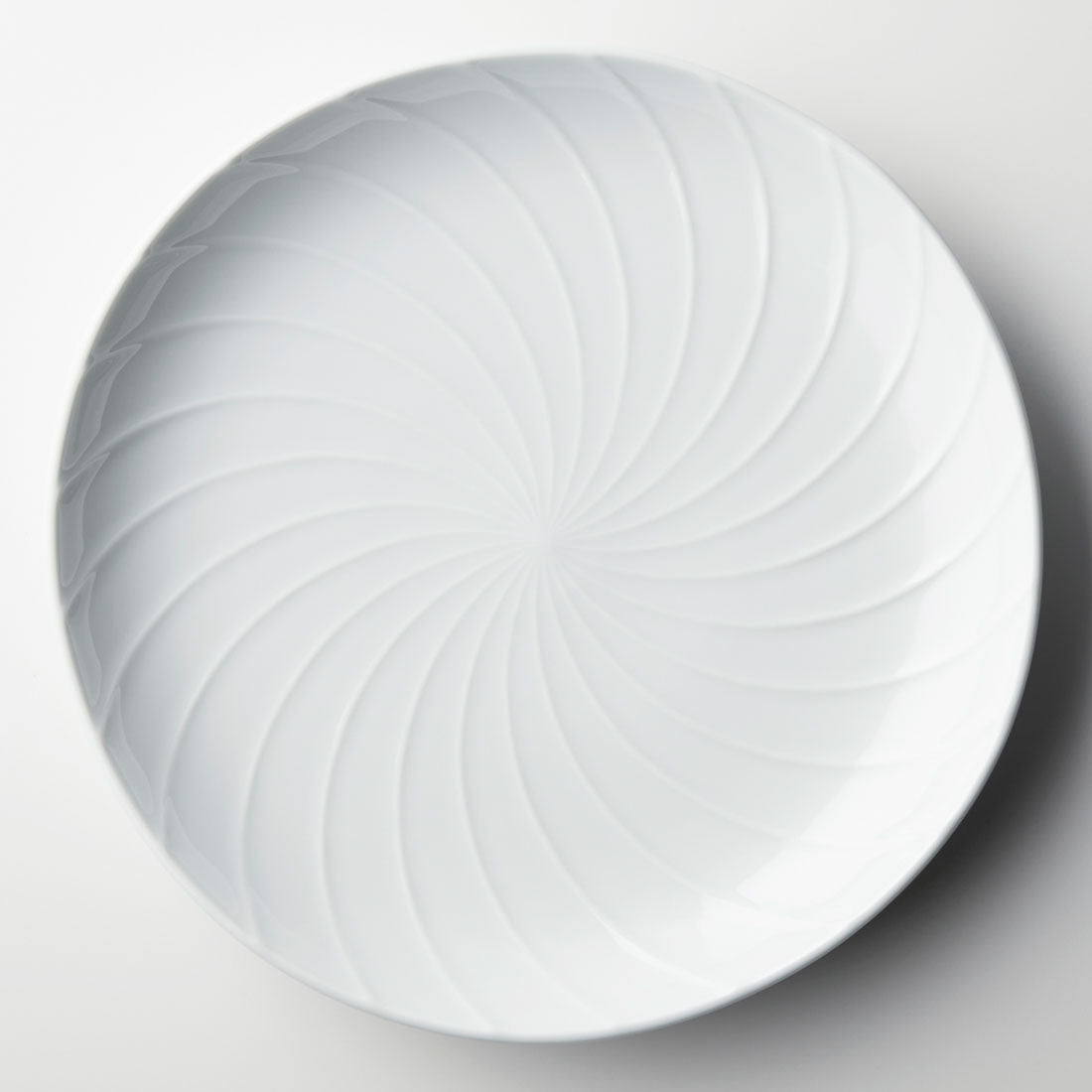 シェル 大盛皿 白磁 | 白山陶器直営オンラインストア
