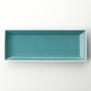 SHIHOU 長角盛付皿 青磁