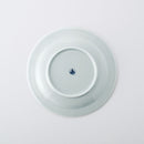 しのぎ 6寸皿 青白釉