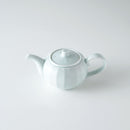 しのぎ ポット 青白釉