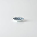 染付地紋 八角小皿 唐草