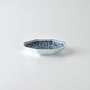 染付地紋 八角取皿 唐草