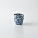 染付地紋 そば薬味皿 唐草