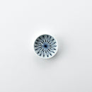 染付地紋 そば薬味皿 網目