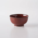 すわん 汁碗(大) 鉄赤