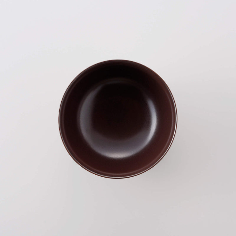 すわん 汁碗(大) 鉄砂