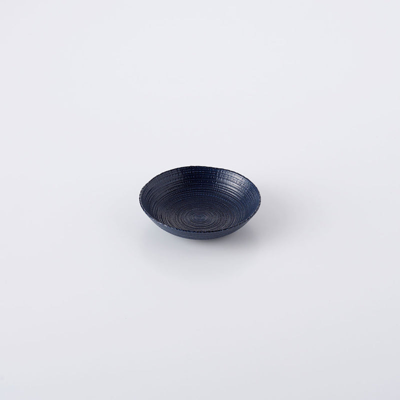 うず潮 小皿 青