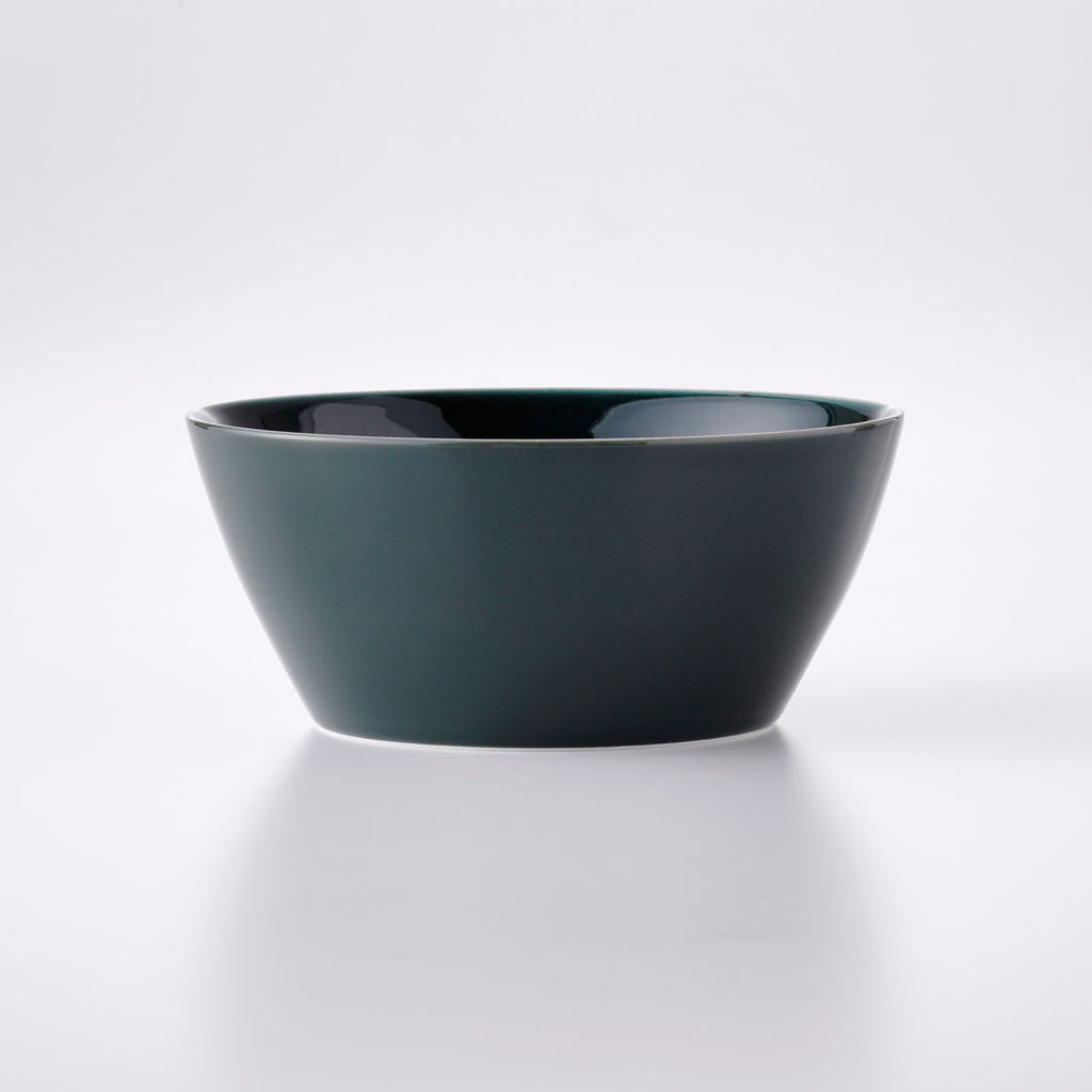ビスタ 深鉢(大) 深緑 | 白山陶器直営オンラインストア
