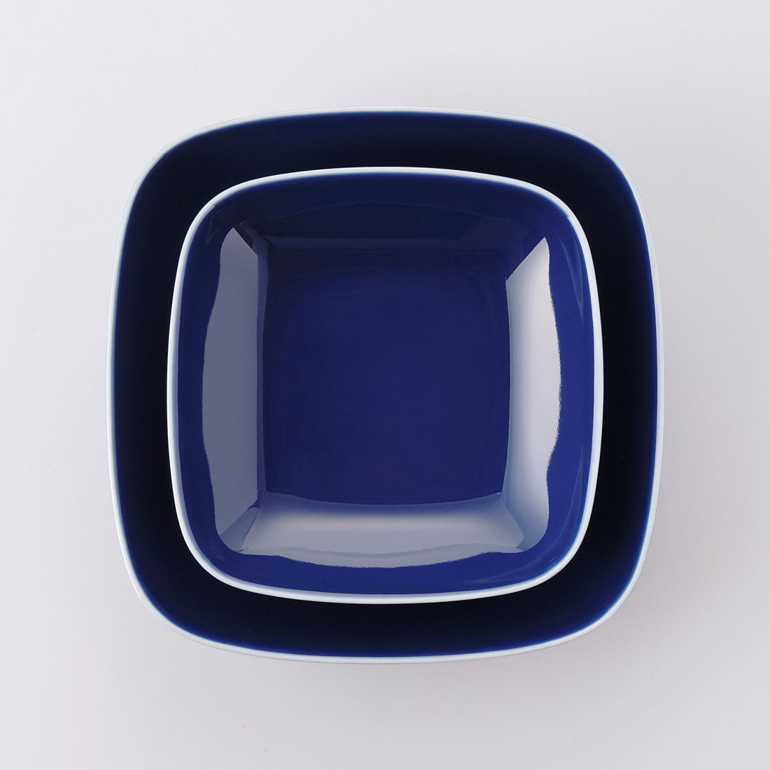ビスタ スクエアディッシュ(S) ブルー | 白山陶器直営オンラインストア