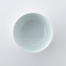 よしず彫 6寸めん丼 青白釉