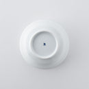 よしず彫 6寸めん丼 白磁