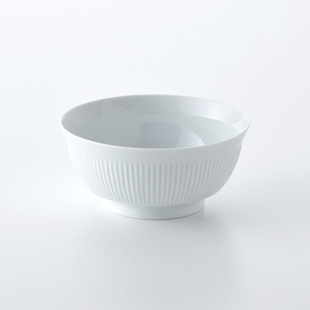 yorikoです❣️1201 よしず彫 6寸めん丼 白磁 | 白山陶器直営オンラインストア