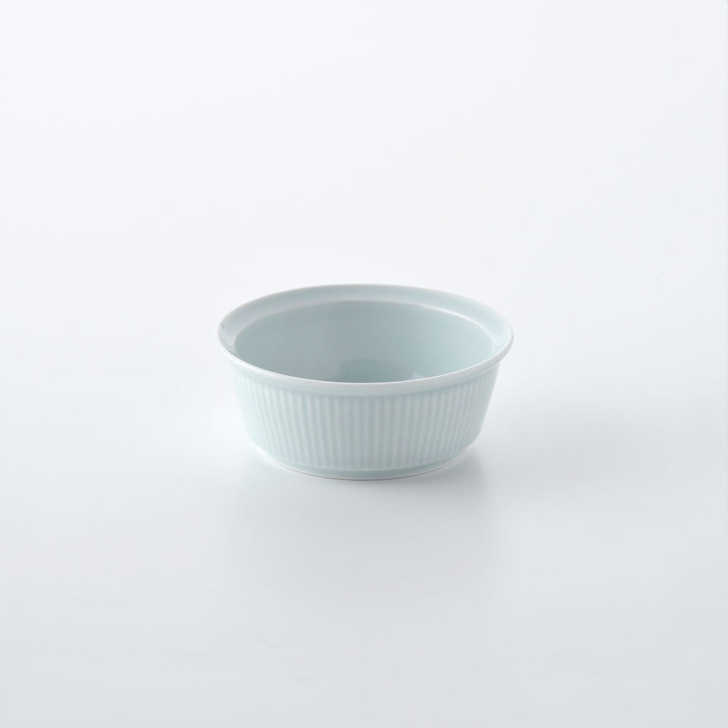 【税込】 よしず彫 小鉢 白山陶器直営オンラインストア | 青白釉 工芸品